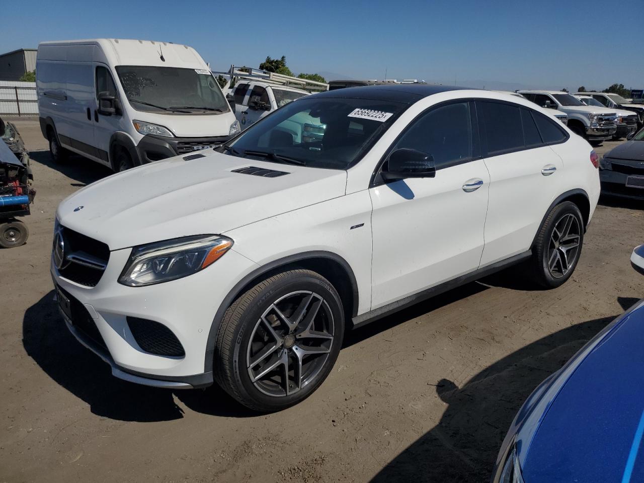 2016 Mercedes-Benz GLE 450 AMG, VIN 4JGED6EB2GA021150 — Minor dents and scratches