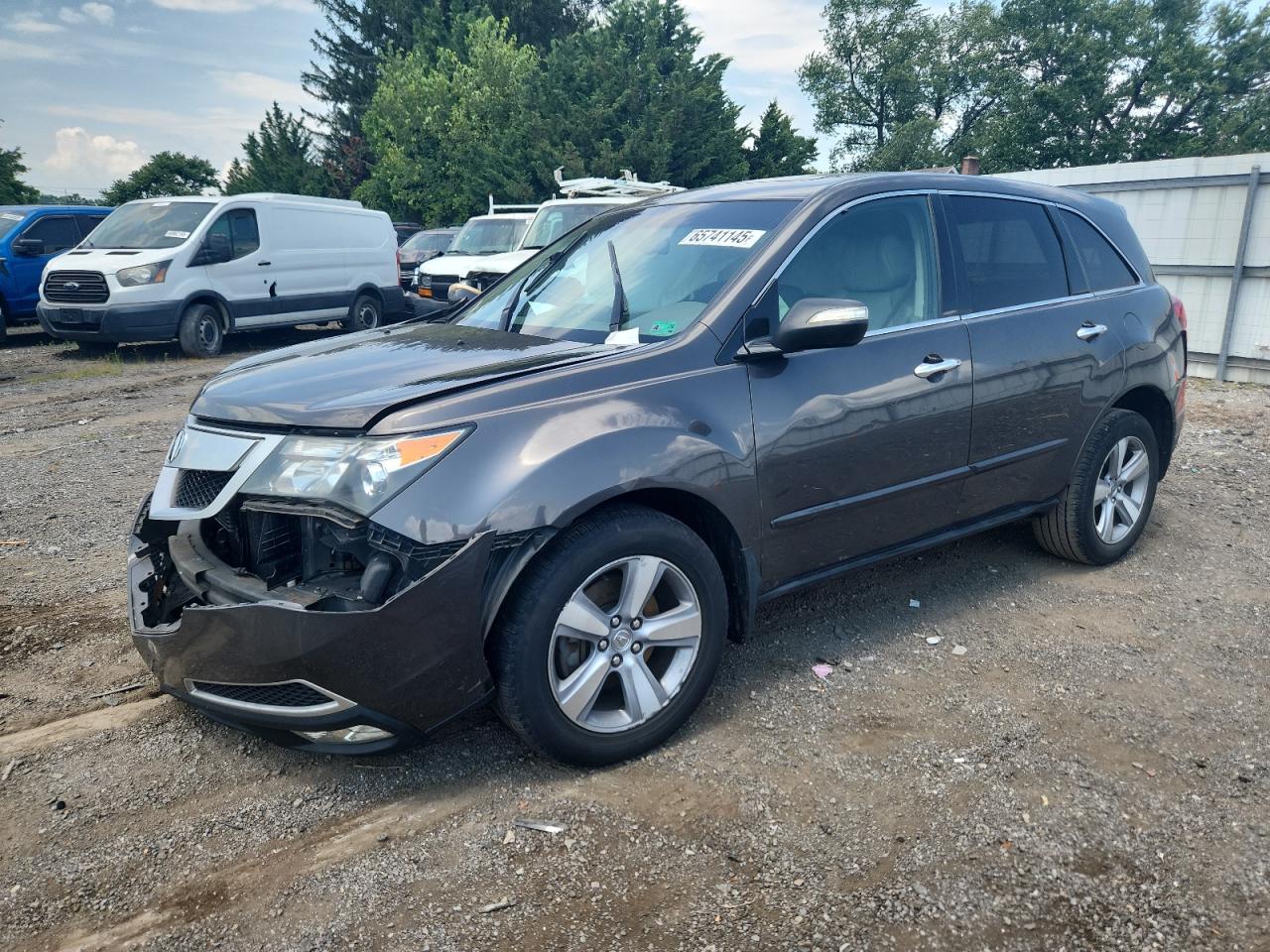 2012 Acura MDX Technology, VIN 2HNYD2H36CH531943 — Front end