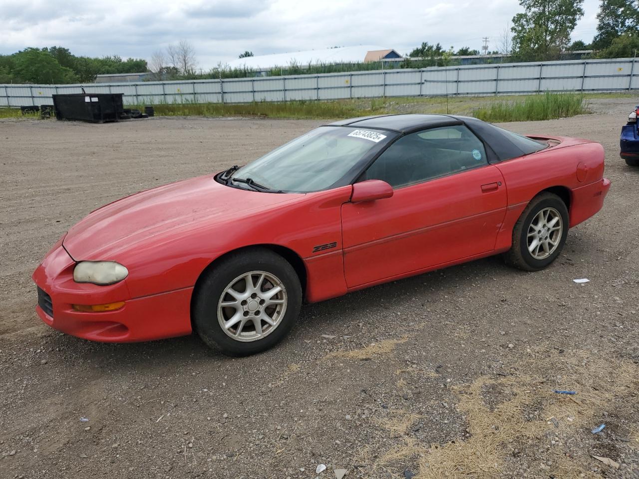 2000 Chevrolet Camaro Z28, VIN 2G1FP22G5Y2108919 — Normal wear