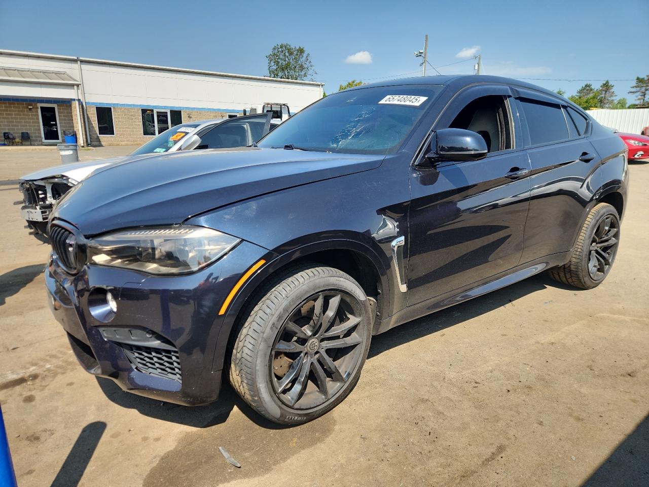 2015 BMW X6 M, VIN 5YMKW8C5XF0G93689 — Front end