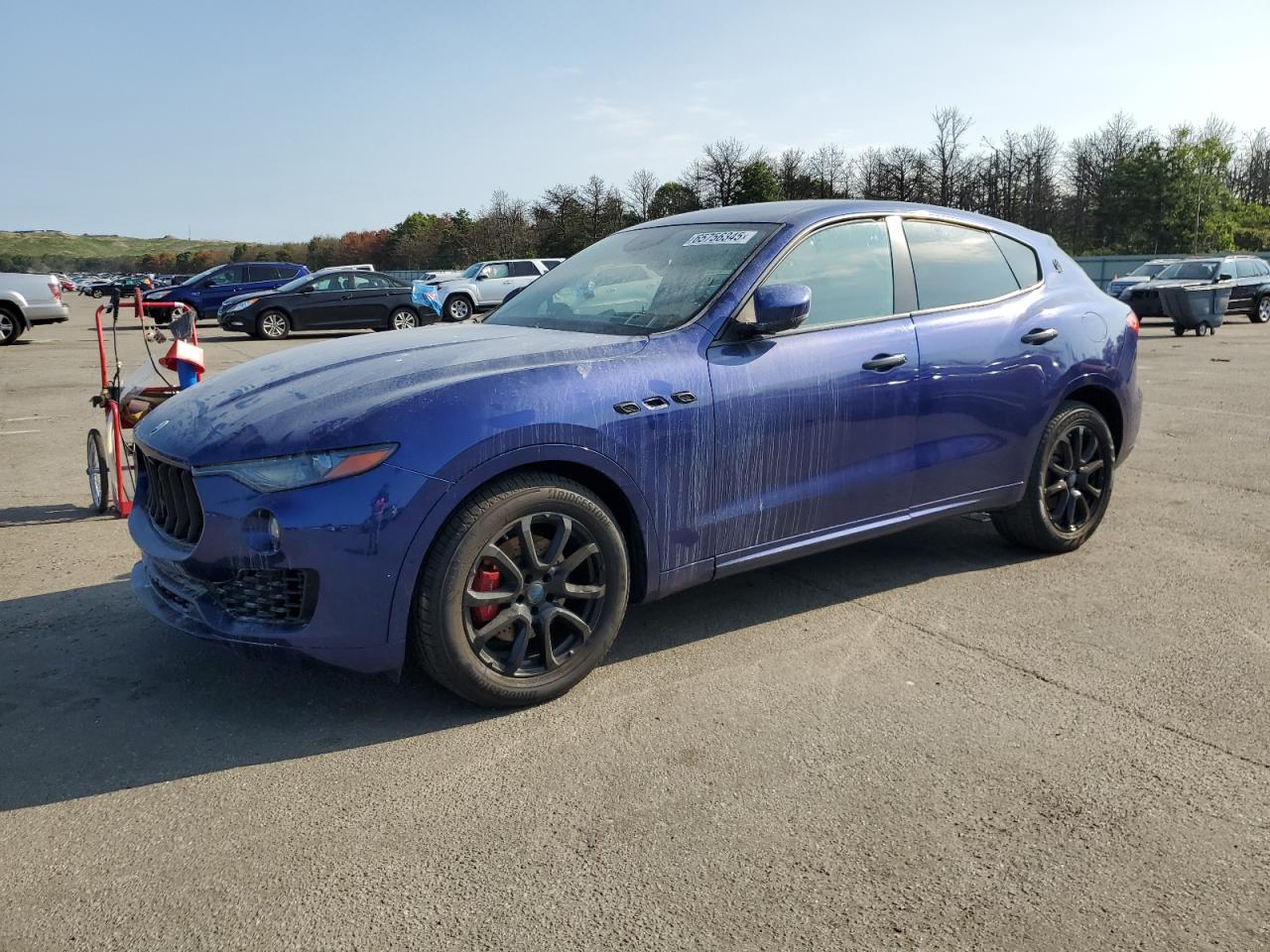 2018 Maserati Levante, VIN ZN661XUA5JX284400 — Пожар в моторном отсеке