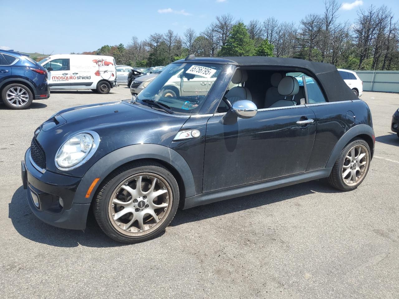 2011 MINI Convertible S, VIN WMWZP3C56BT249008 — Rear end