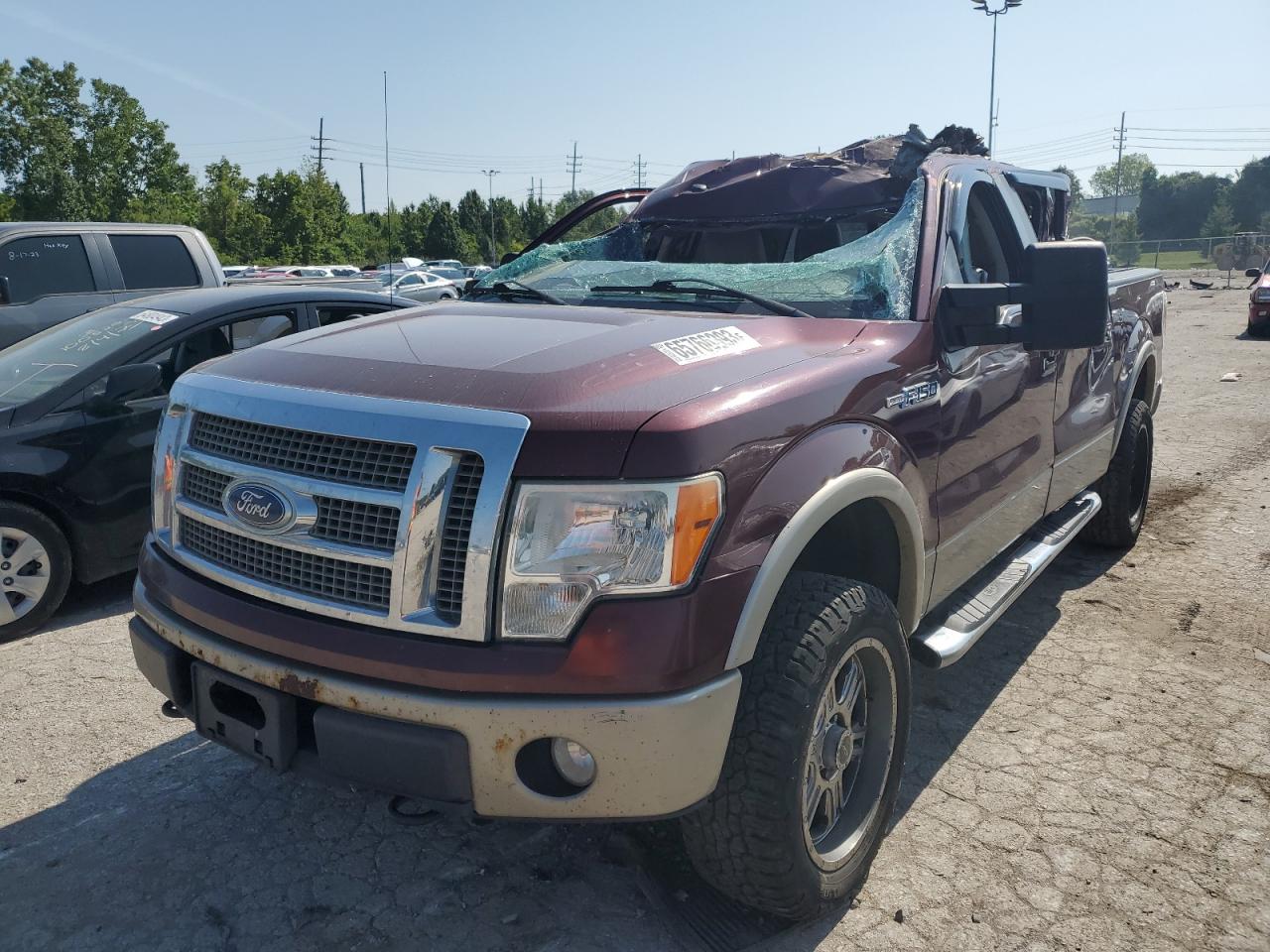2010 Ford F-150 XL, VIN 1FTFW1EV8AFB35695 — Roof