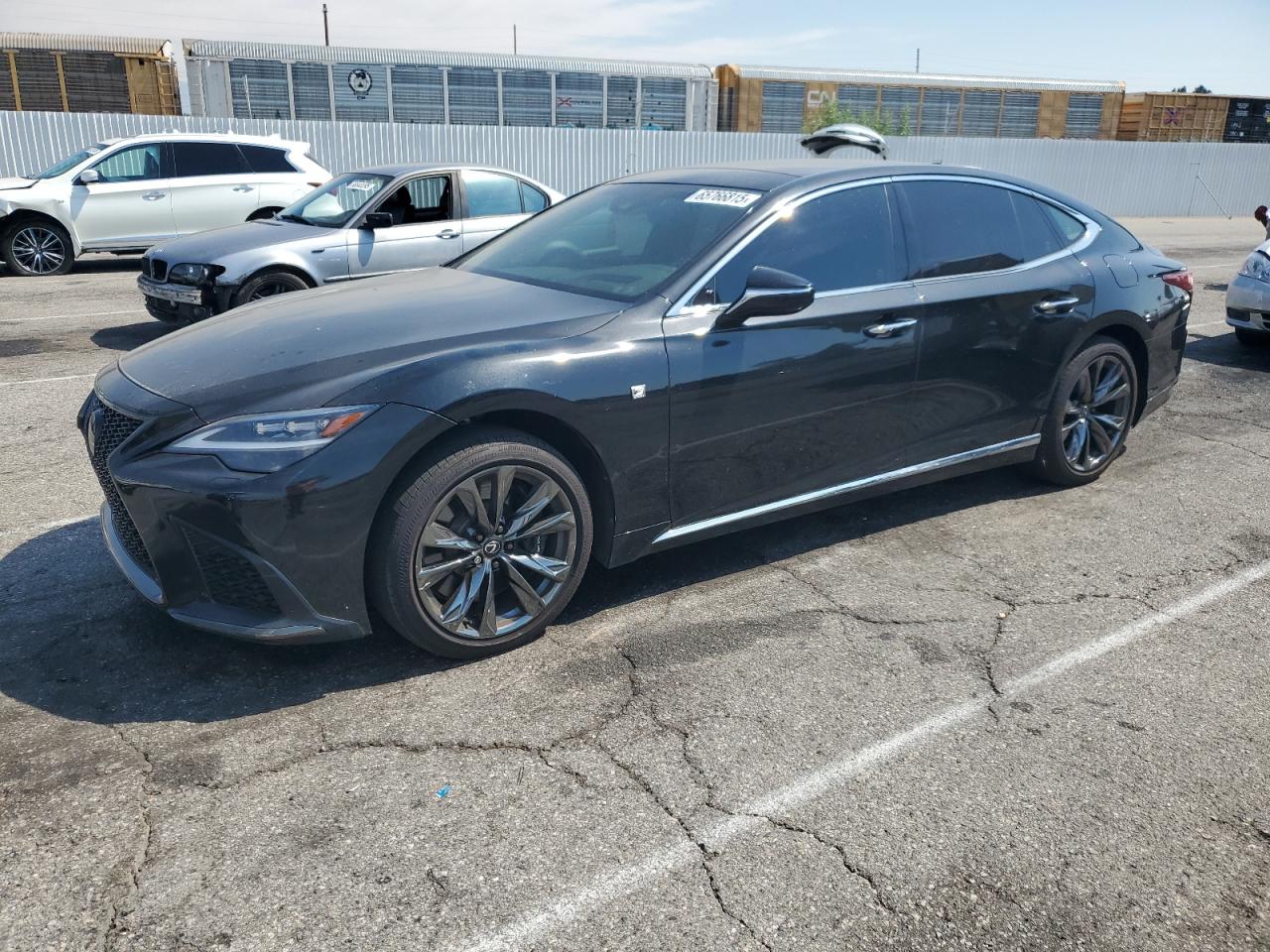 2023 Lexus LS 500 F Sport, VIN JTHF51FF5P5018003 — Front end