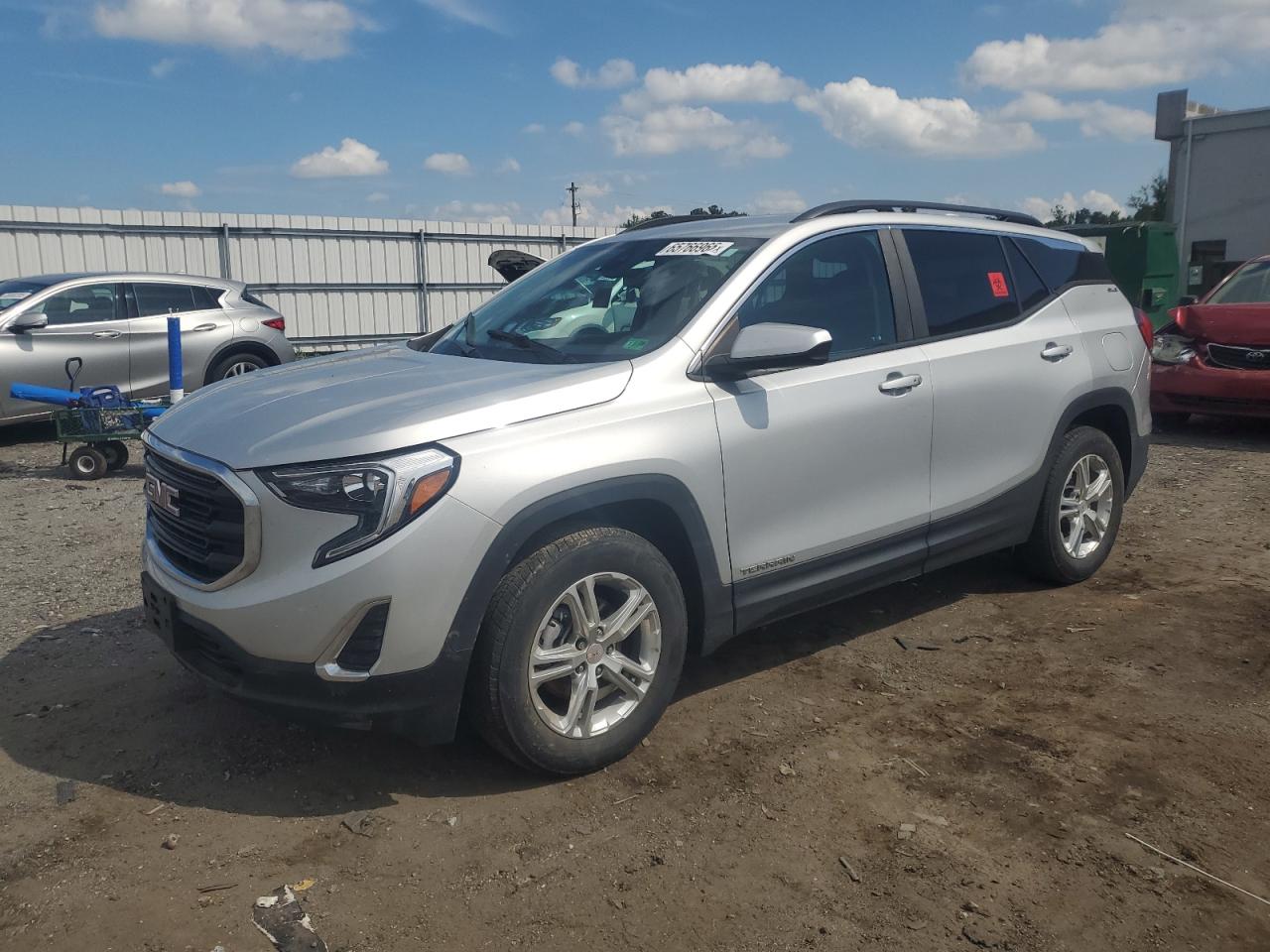 2021 GMC Terrain SLE, VIN 3GKALTEV4ML400738 — Auction photo