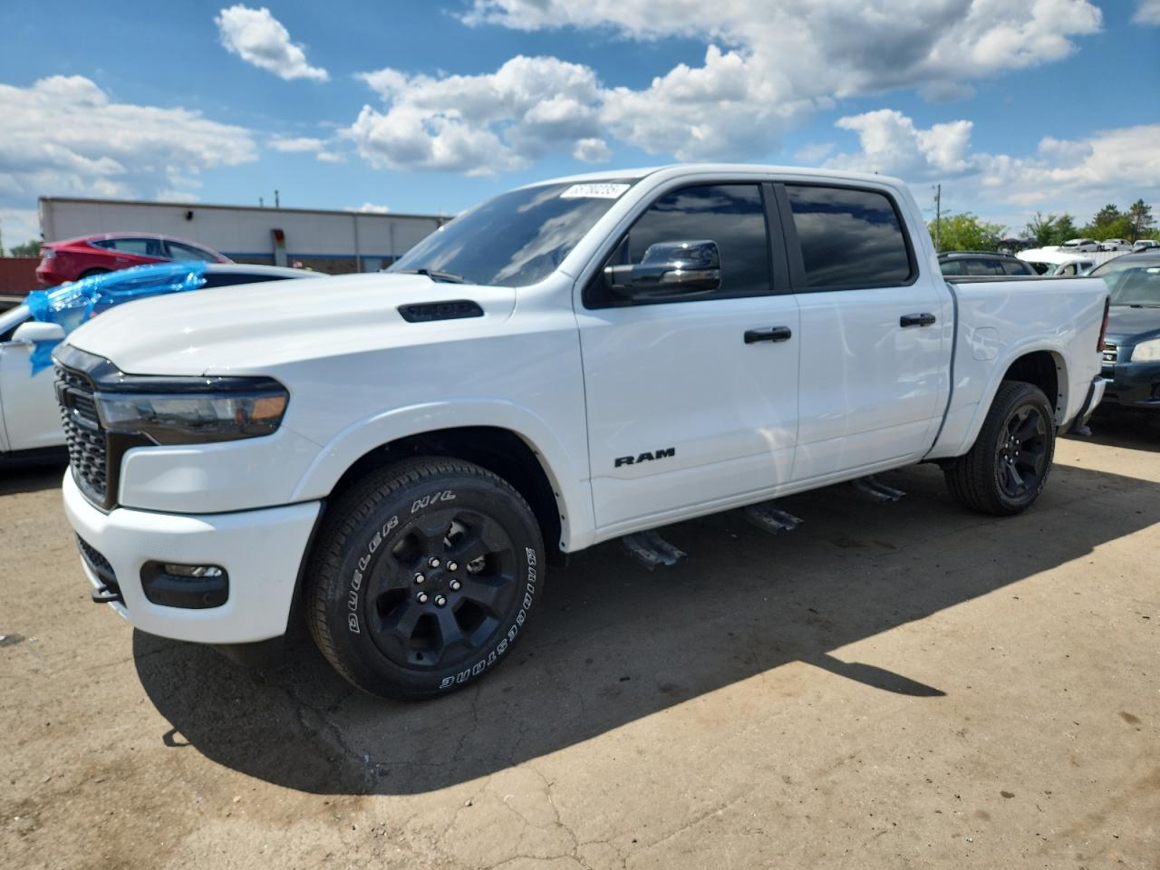 2025 Ram 1500 Big Horn, VIN 1C6SRFFP8SN542496 — Rear end