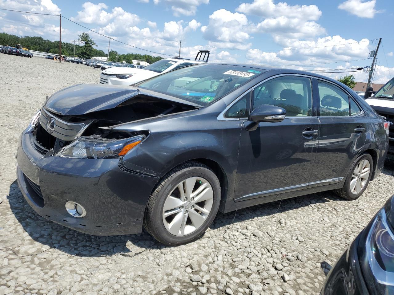 2011 Lexus HS 250h, VIN JTHBB1BA4B2042921 — Front end