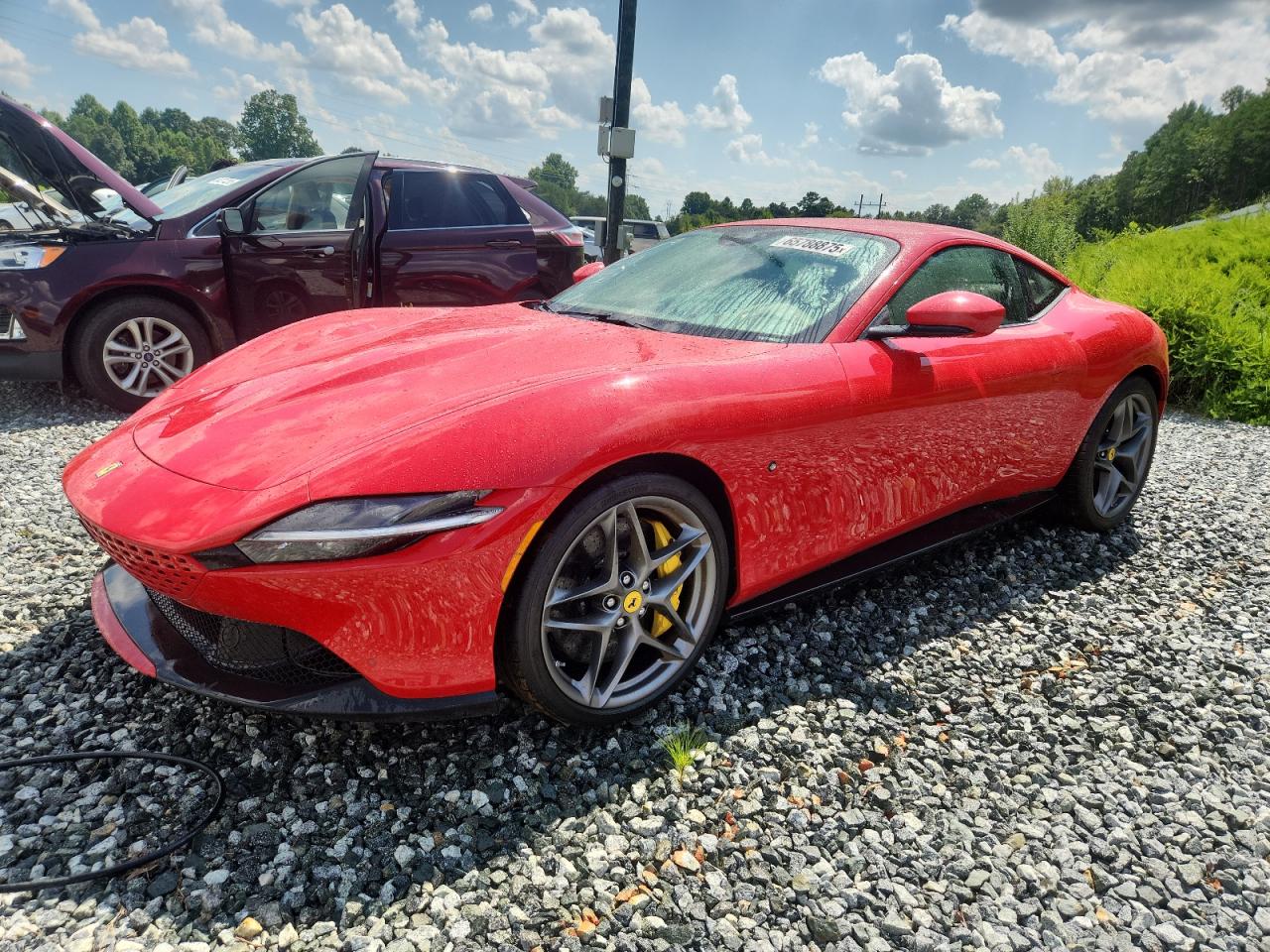 2023 Ferrari Roma, VIN ZFF98RNA1P0287236 — Water / flood
