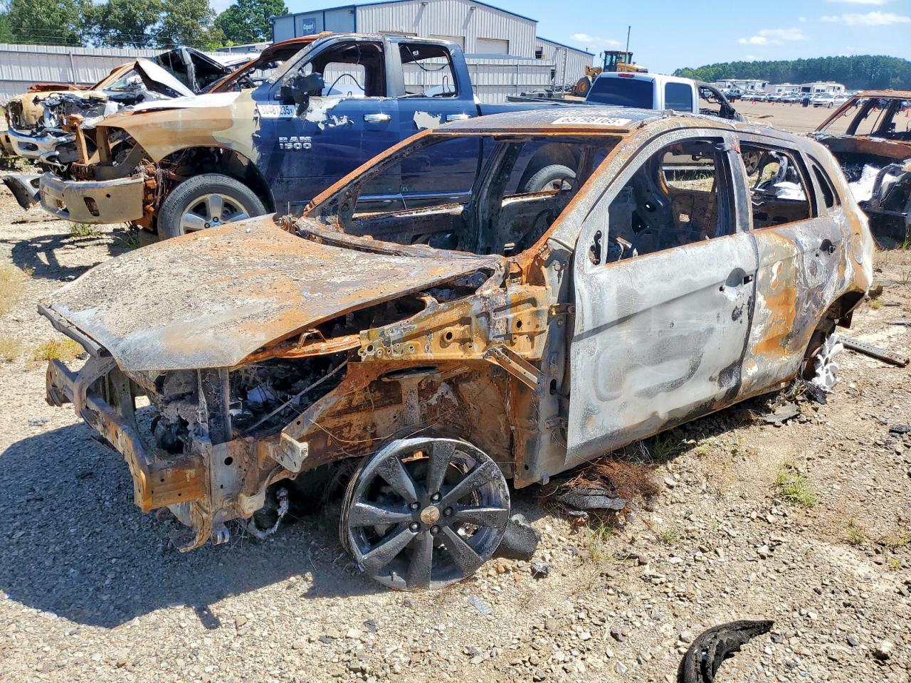 2013 Mitsubishi Outlander LE, VIN 4A4AP5AU1DE025196 — Engine fire
