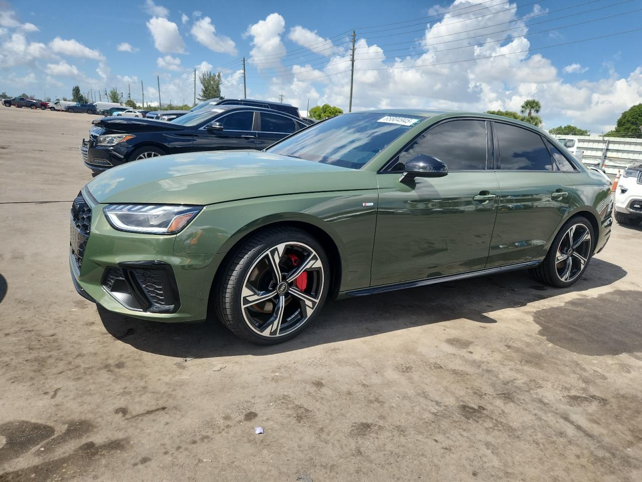 2025 Audi A4 S line Premium Plus, VIN WAUEAAF46SA000923 — Rear end