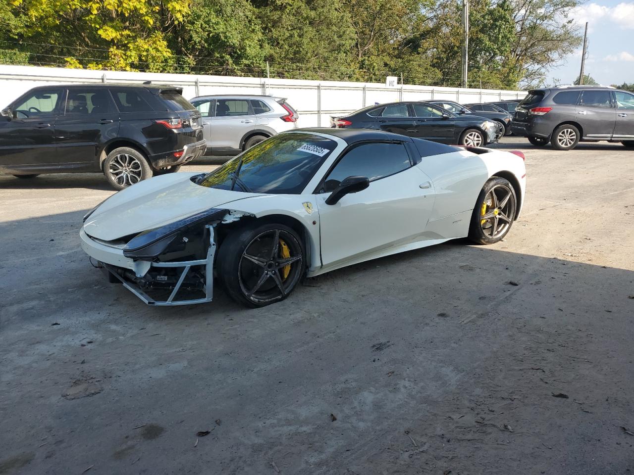 2014 Ferrari 458 Italia, VIN ZFF68NHA7E0199599 — Auction photo