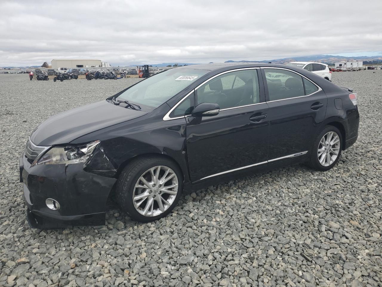 2011 Lexus HS 250h, VIN JTHBB1BA4B2046161 — Front end