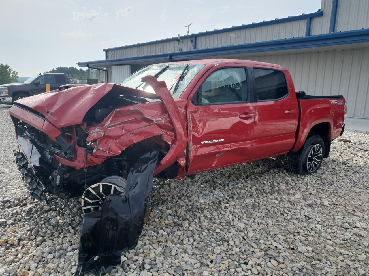 2023 Toyota Tacoma SR, VIN 3TMCZ5AN1PM588427 — Rollover