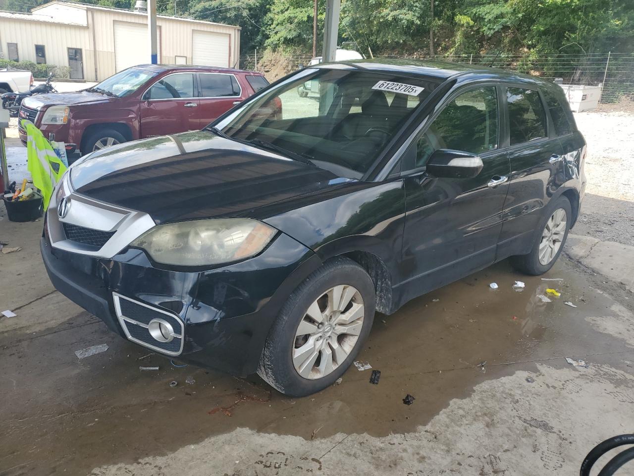2012 Acura RDX, VIN 5J8TB1H20CA004214 — Burn