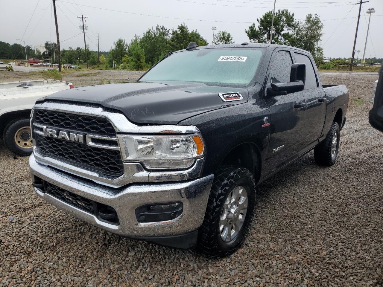 2022 Ram 2500 Tradesman, VIN 3C6UR5CL5NG323352 — Пожар в салоне