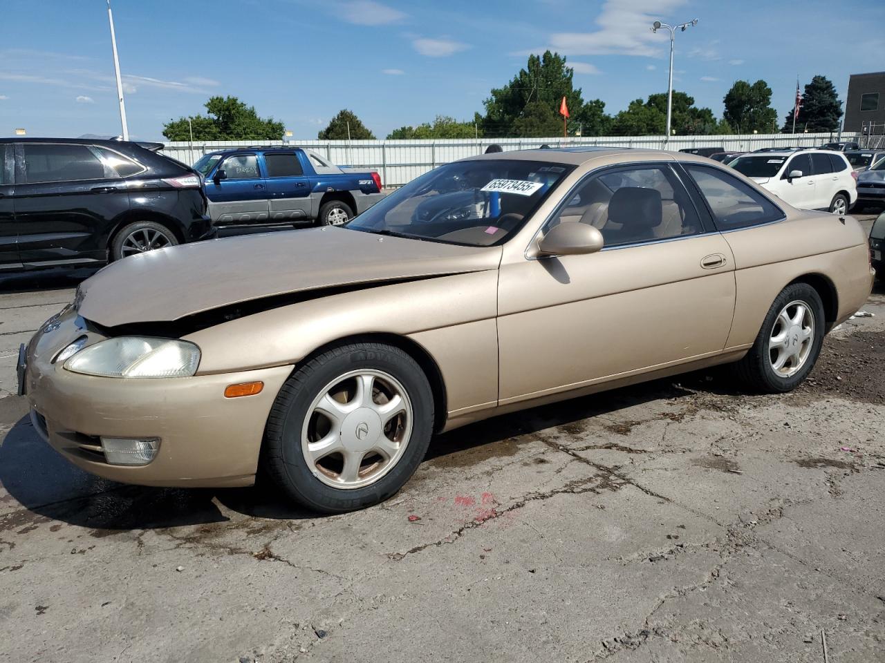 1995 Lexus SC, VIN JT8JZ31C3S0027215 — Front end