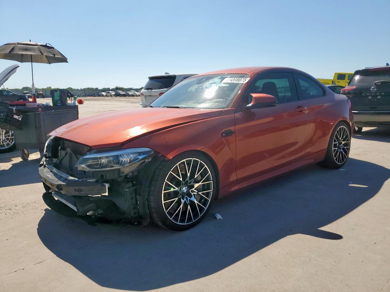 2019 BMW M2 Competition, VIN WBS2U7C59K7D43280 — Перед