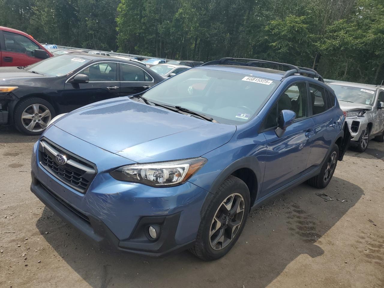 2019 Subaru Crosstrek Premium, VIN JF2GTADC4K8287641 — Rear end