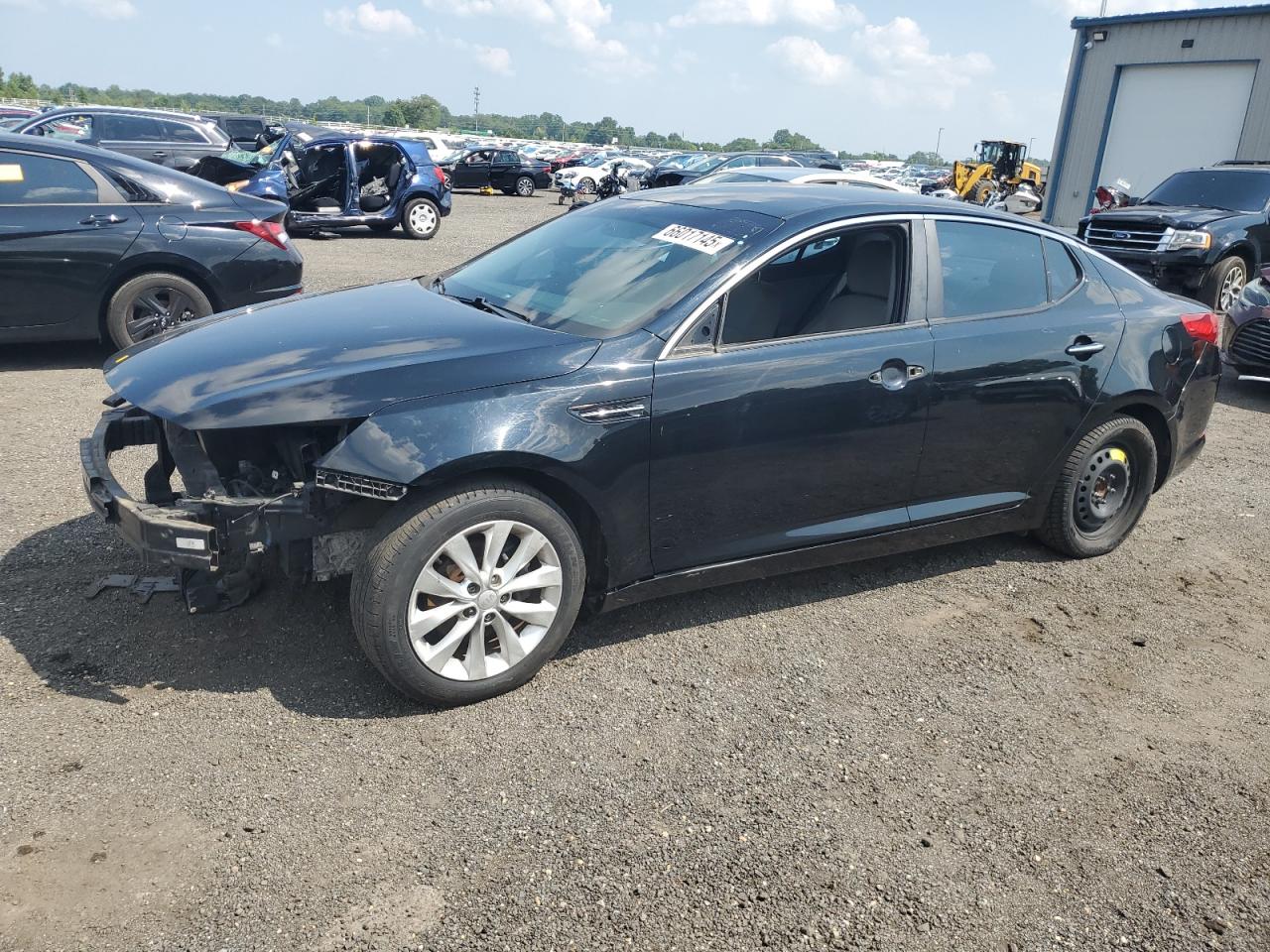 2013 Kia Optima LX, VIN 5XXGM4A77DG230578 — Prior damage history