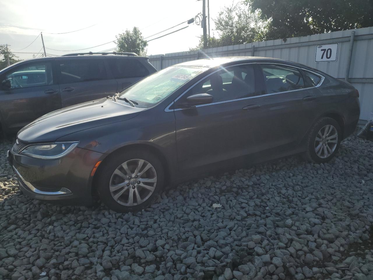2015 Chrysler 200 Limited, VIN 1C3CCCAB5FN735806 — Water / flood