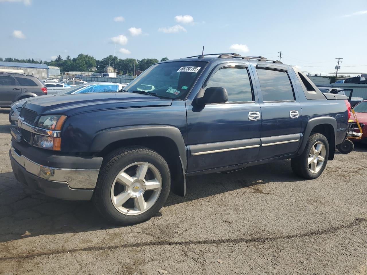 2004 Chevrolet Avalanche Z71, VIN 3GNEK12T34G139822 — Rear end