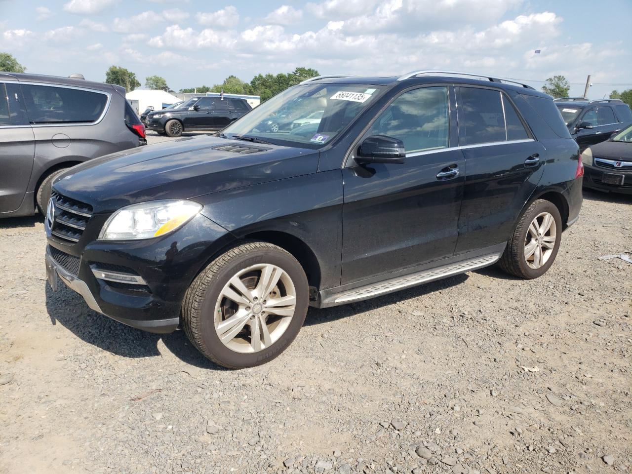 2015 Mercedes-Benz M 350, VIN 4JGDA5HB1FA544152 — Rear end