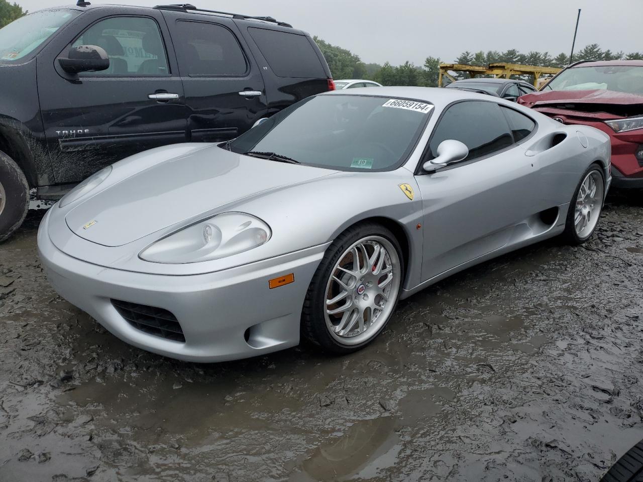 2002 Ferrari 360, VIN ZFFYU51A520129108 — Water / flood
