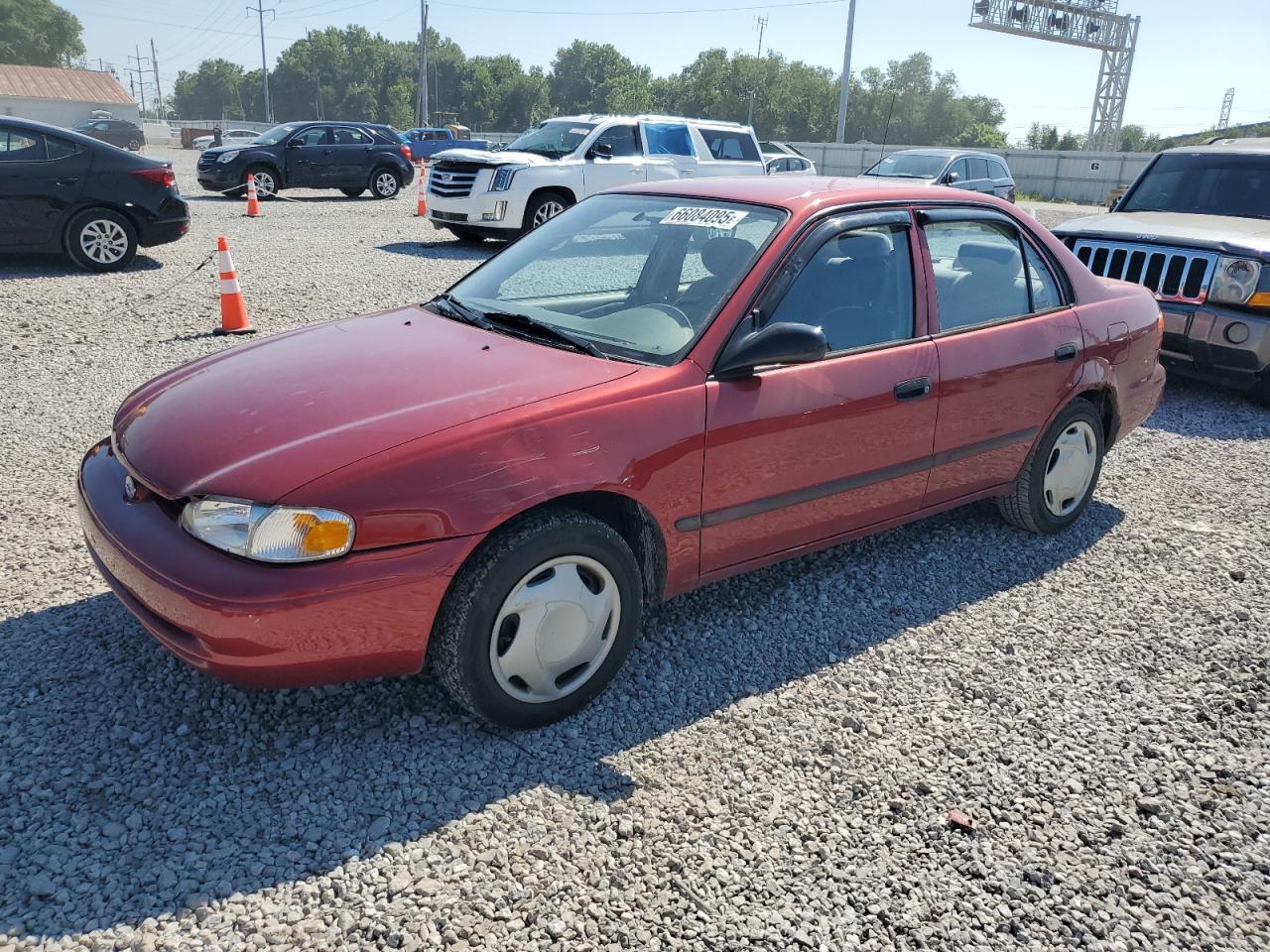 2002 Chevrolet Prizm, VIN 1Y1SK52882Z413877 — Side