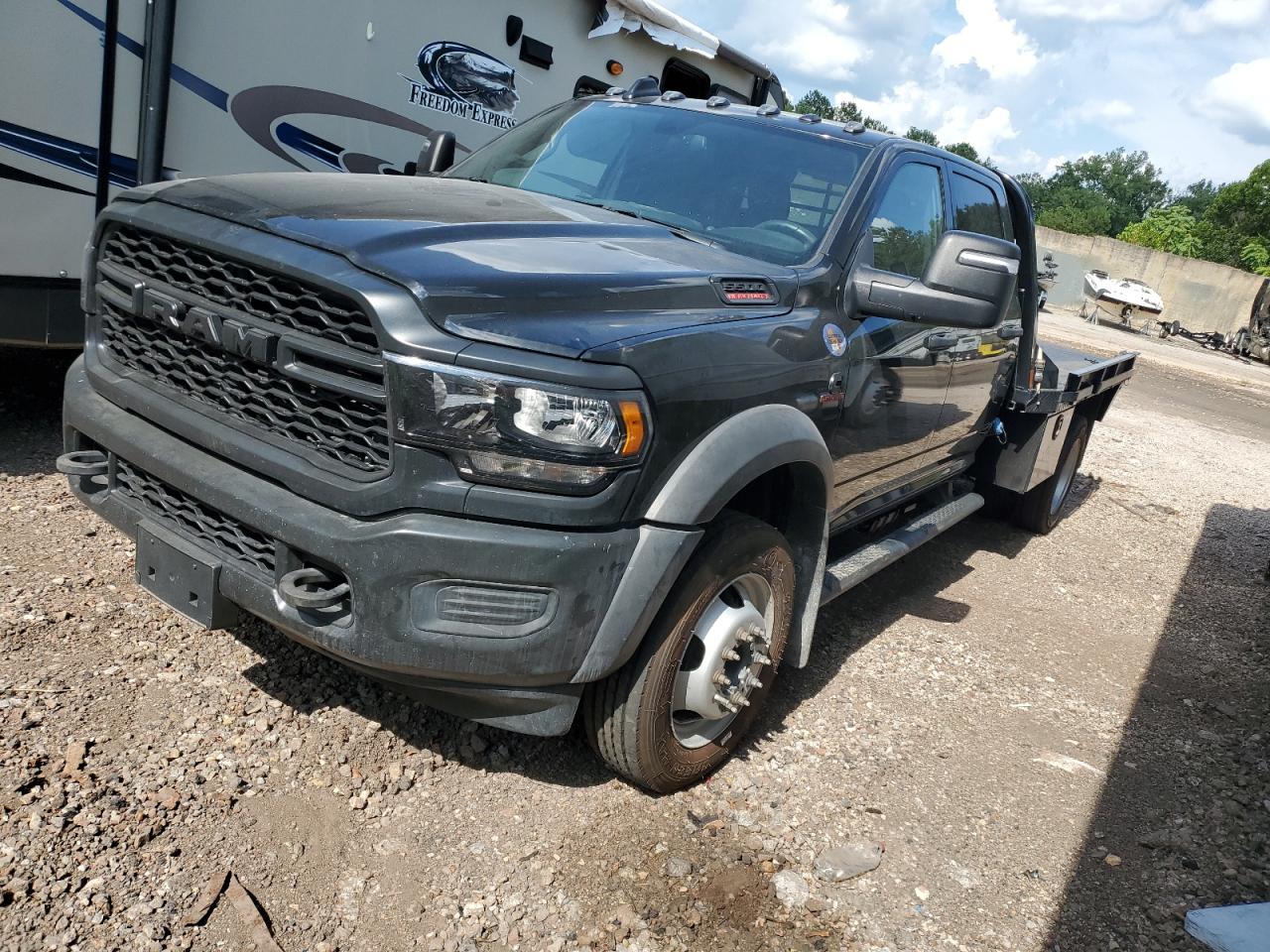 2024 Ram 5500 Tradesman, VIN 3C7WRNEL0RG203370 — Engine fire