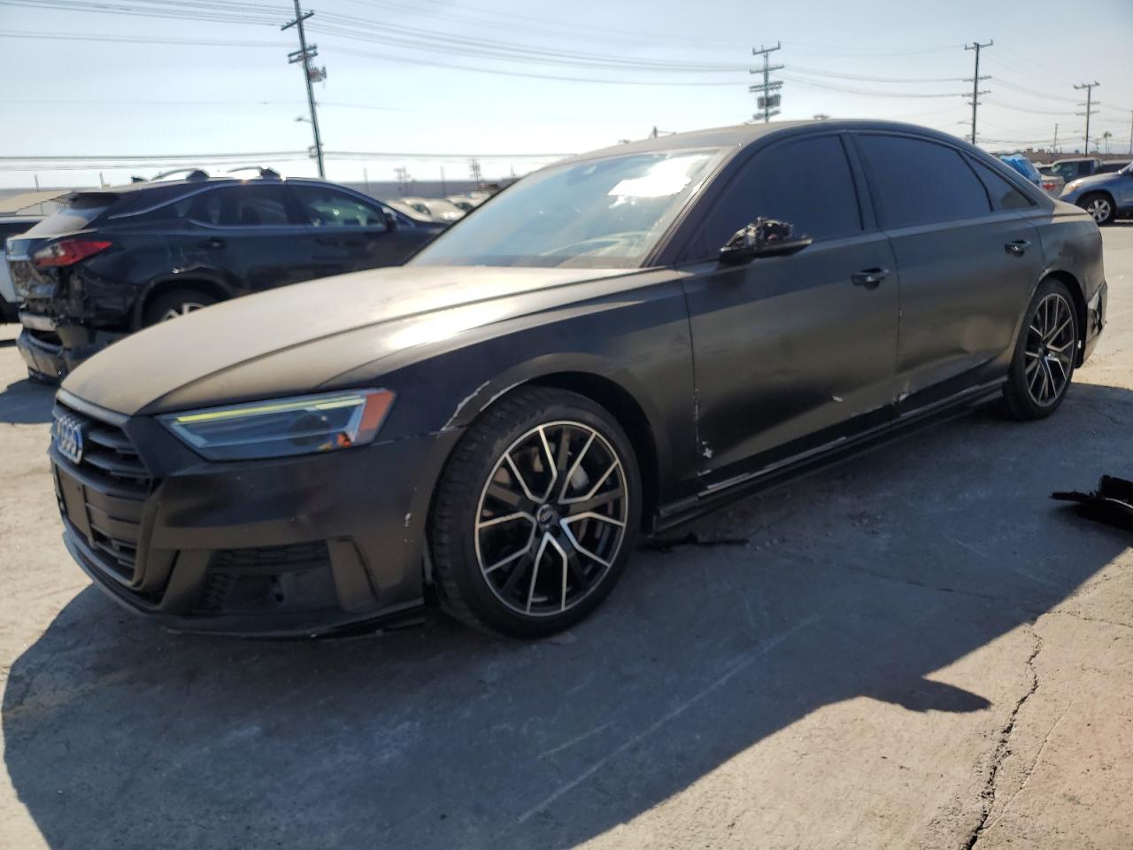 2020 Audi A8, VIN WAU8DAF83LN014215 — Front end