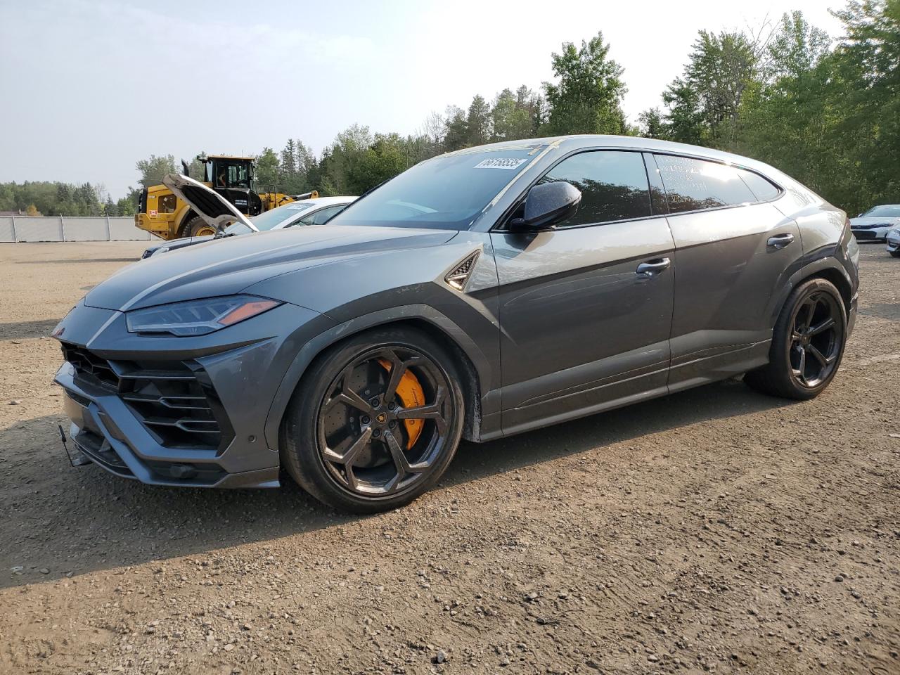 2020 Lamborghini Urus, VIN ZPBCA1ZL3LLA09106 — Vandalism