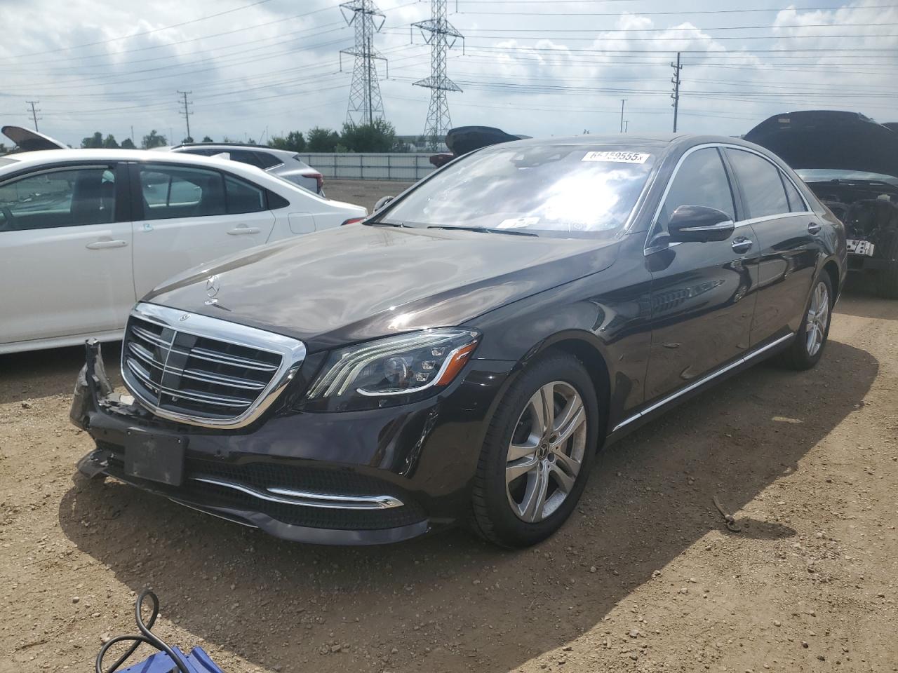 2018 Mercedes-Benz S 450, VIN WDDUG6EB2JA357787 — Front end