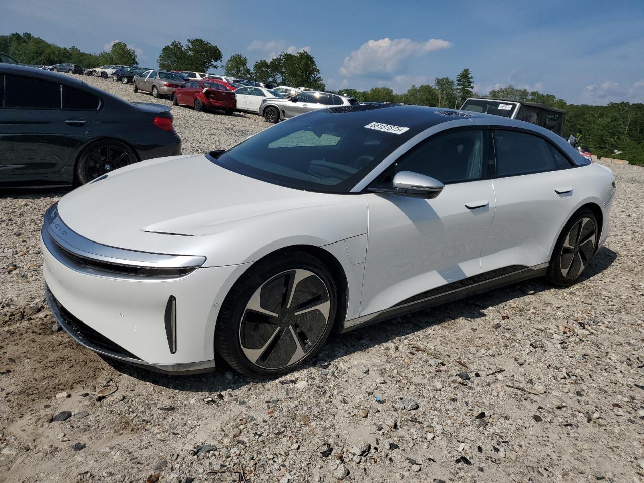 2023 Lucid Air Grand Touring, VIN 50EA1GBA7PA005955 — Roof