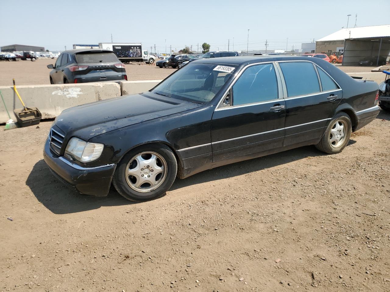 1997 Mercedes-Benz S 320/430/500, VIN WDBGA51G3VA369570 — Hail