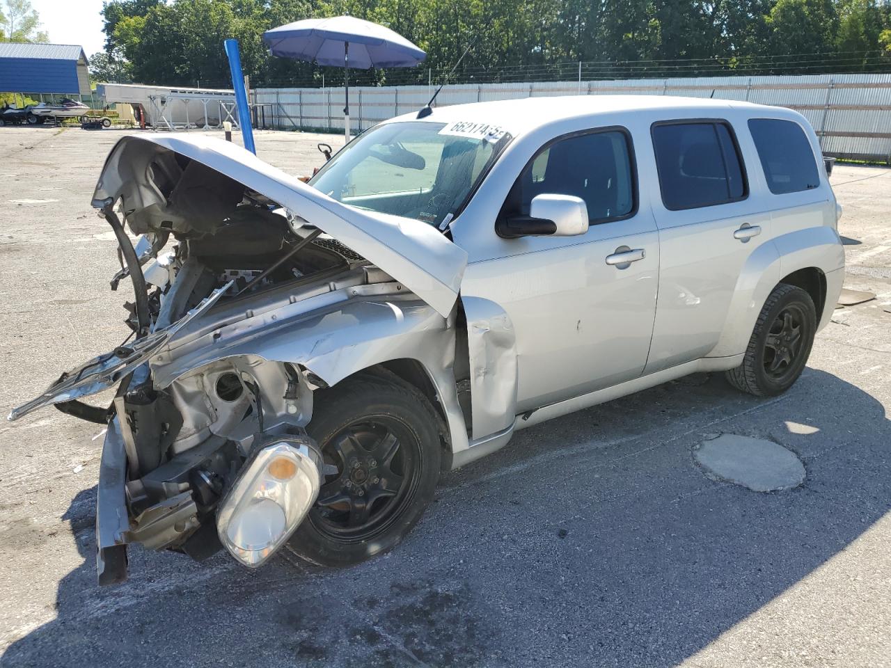 2011 Chevrolet HHR 1LT, VIN 3GNBABFW2BS554415 — Front end