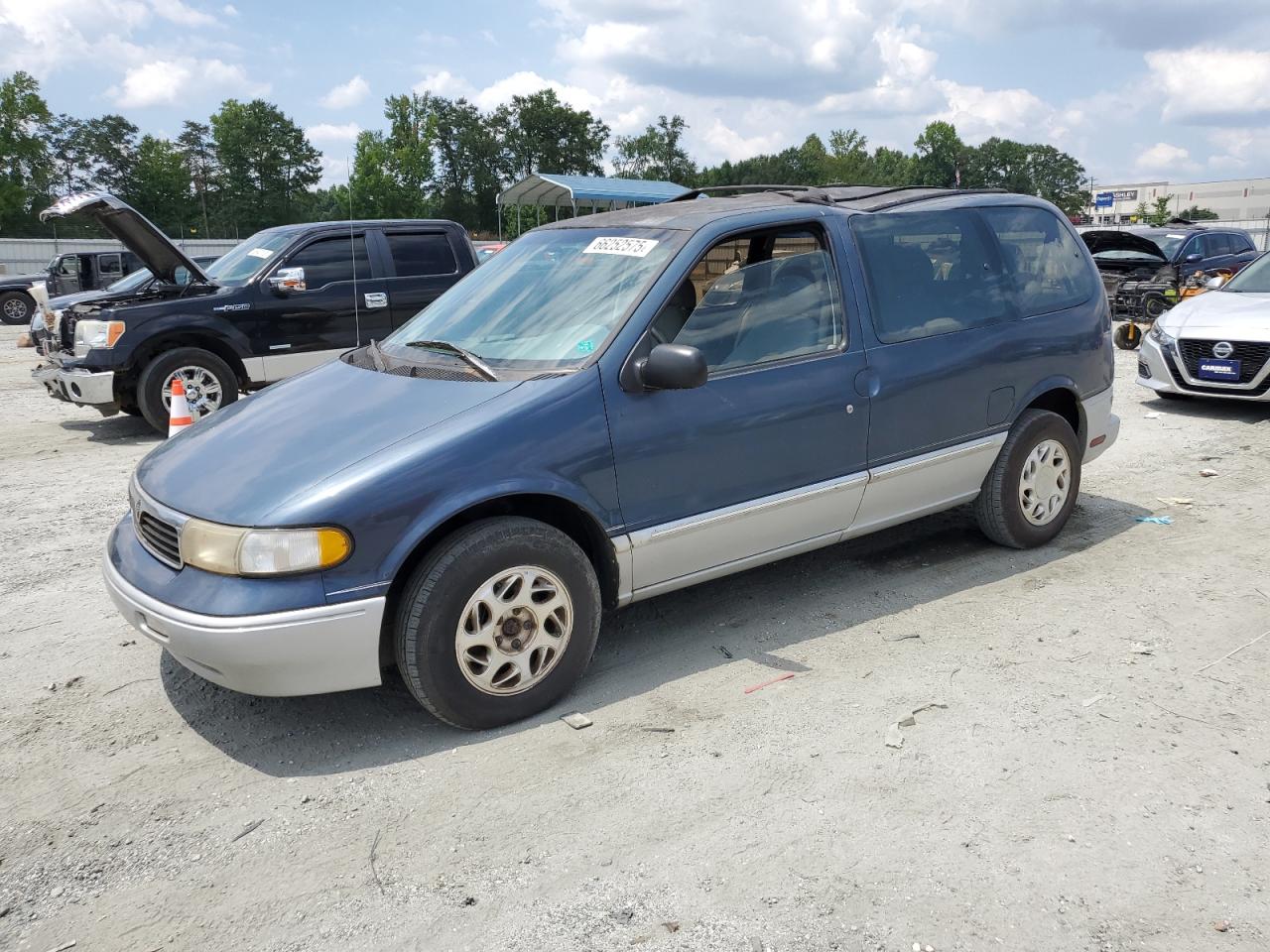 1997 Mercury Villager GS, VIN 4M2DV1117VDJ23658 — Roof