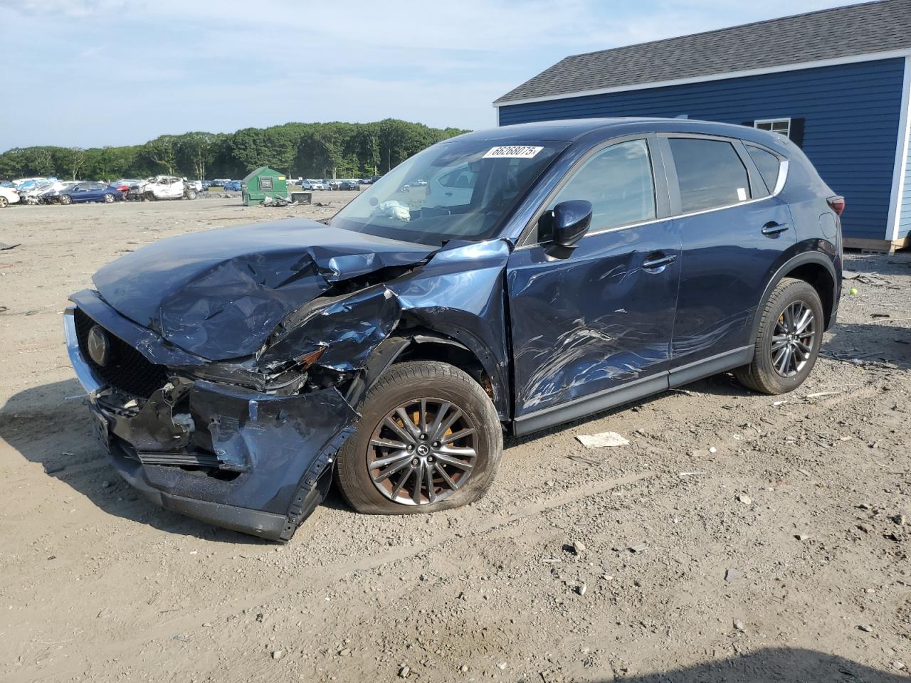 2021 Mazda CX-5 Touring, VIN JM3KFBCM3M1378483 — Front end