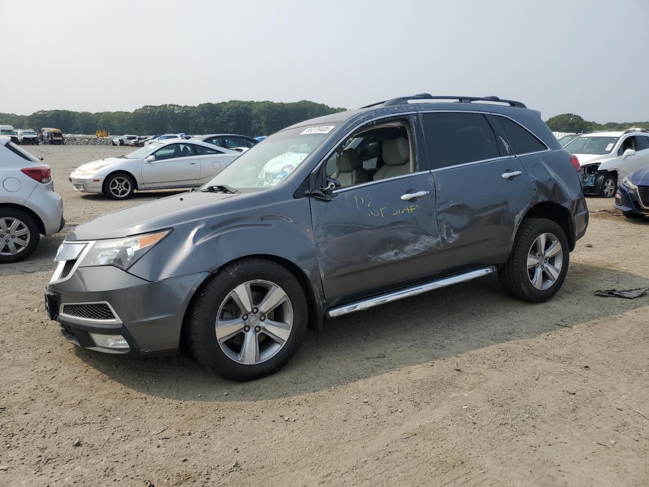 2012 Acura MDX Technology, VIN 2HNYD2H48CH549191 — Rollover