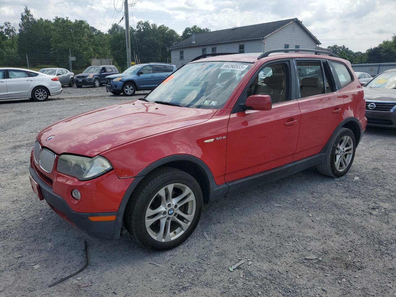 2007 BMW X3 3.0si, VIN WBXPC93487WF17746 — Biohazard / chemical
