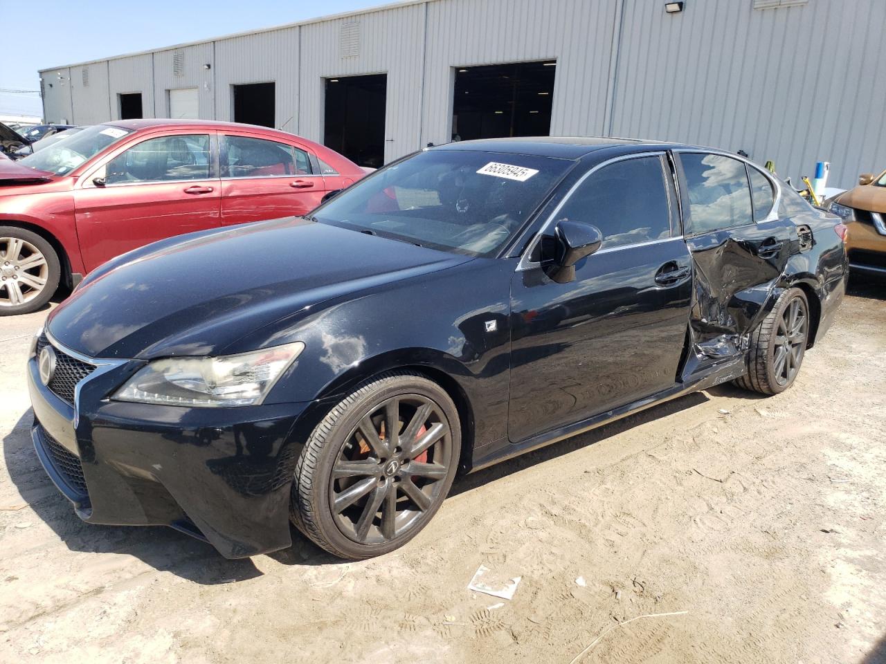 2014 Lexus GS 350, VIN JTHBE1BL0E5038487 — Side