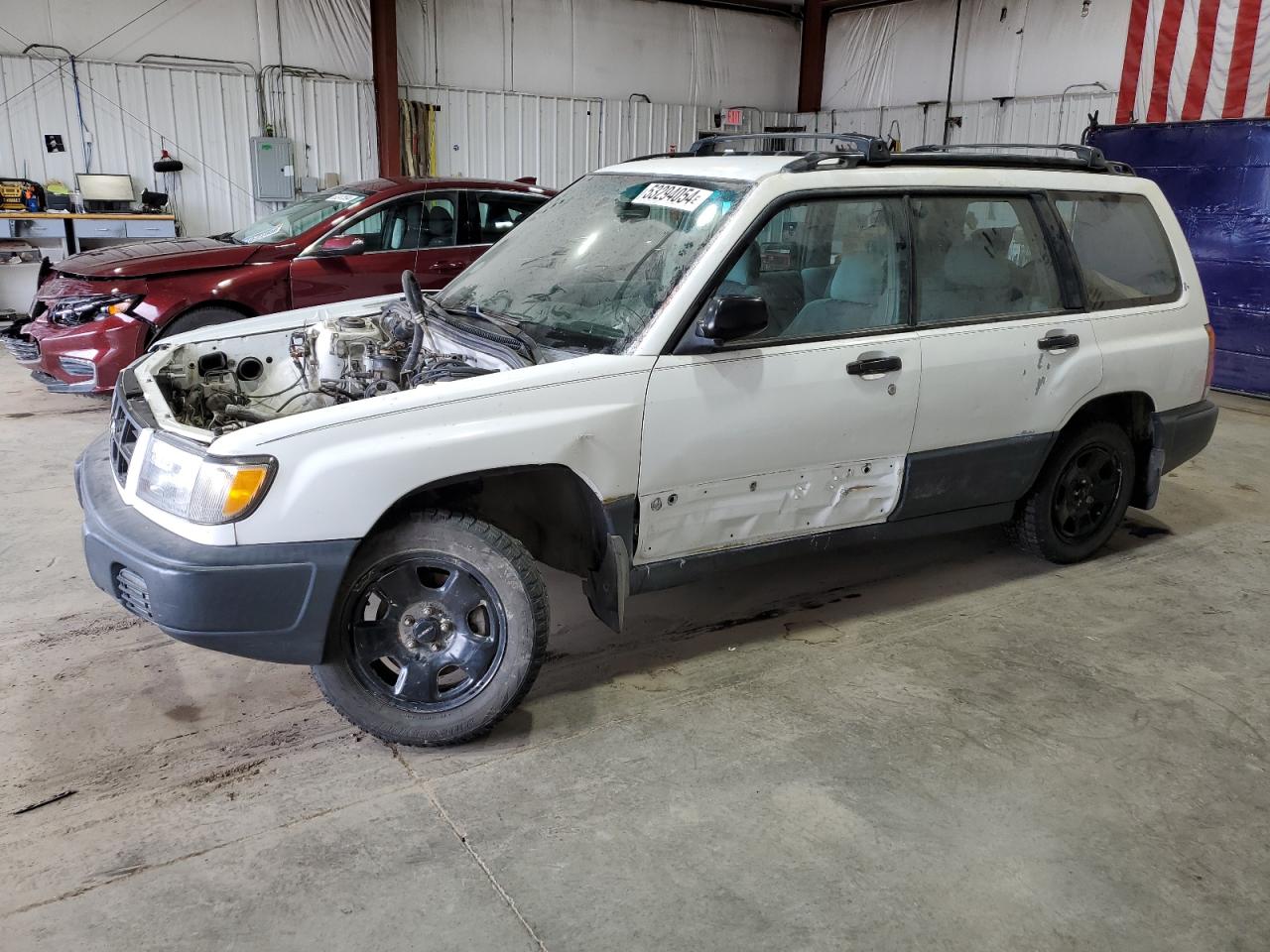 1999 Subaru Forester L, VIN JF1SF6358WG763536 — Partial repair