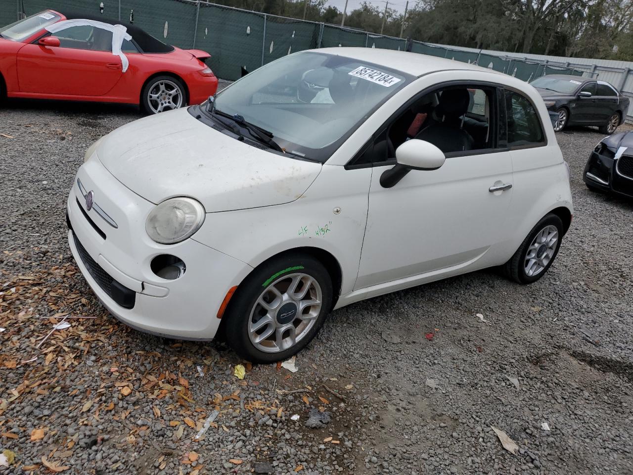 2015 FIAT 500 Pop, VIN 3C3CFFAR8FT545021 — Water / flood