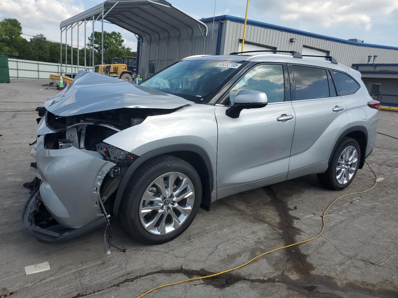 2020 Toyota Highlander Limited, VIN 5TDDZRBH7LS033805 — Front end