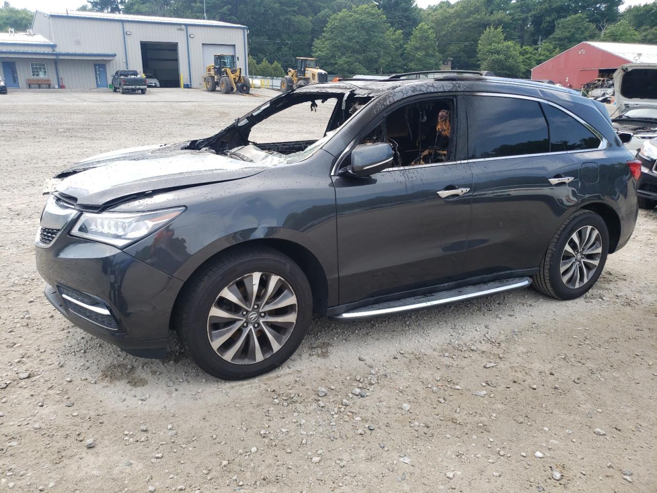 2016 Acura MDX Technology, VIN 5FRYD4H42GB015700 — Burn