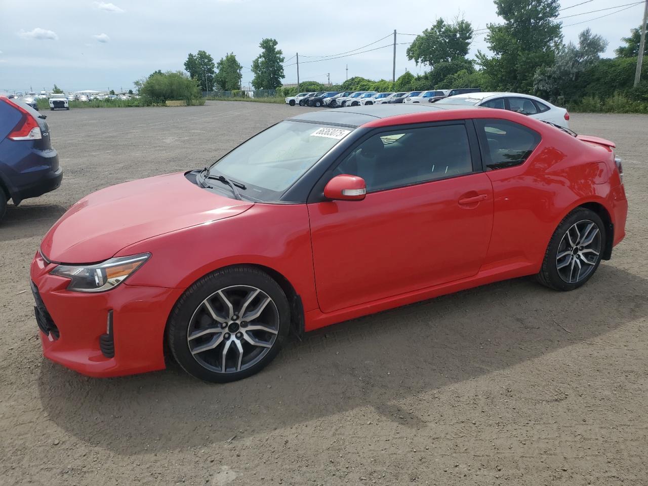 2014 Scion tC, VIN JTKJF5C71E3068685 — Rear end