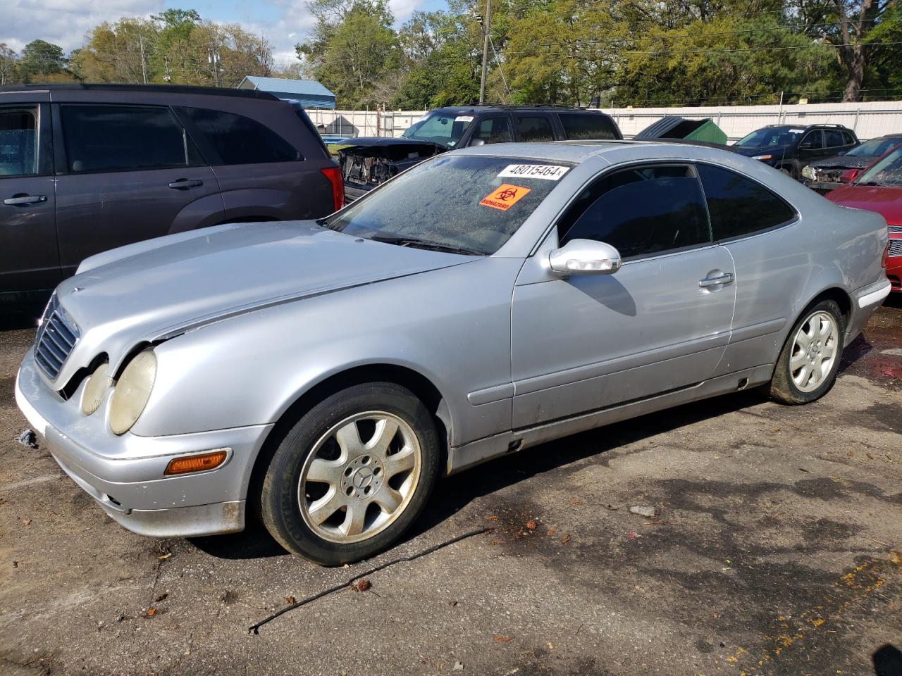 2002 Mercedes-Benz CLK 320/430, VIN WDBLJ65G72T118288 — Water / flood