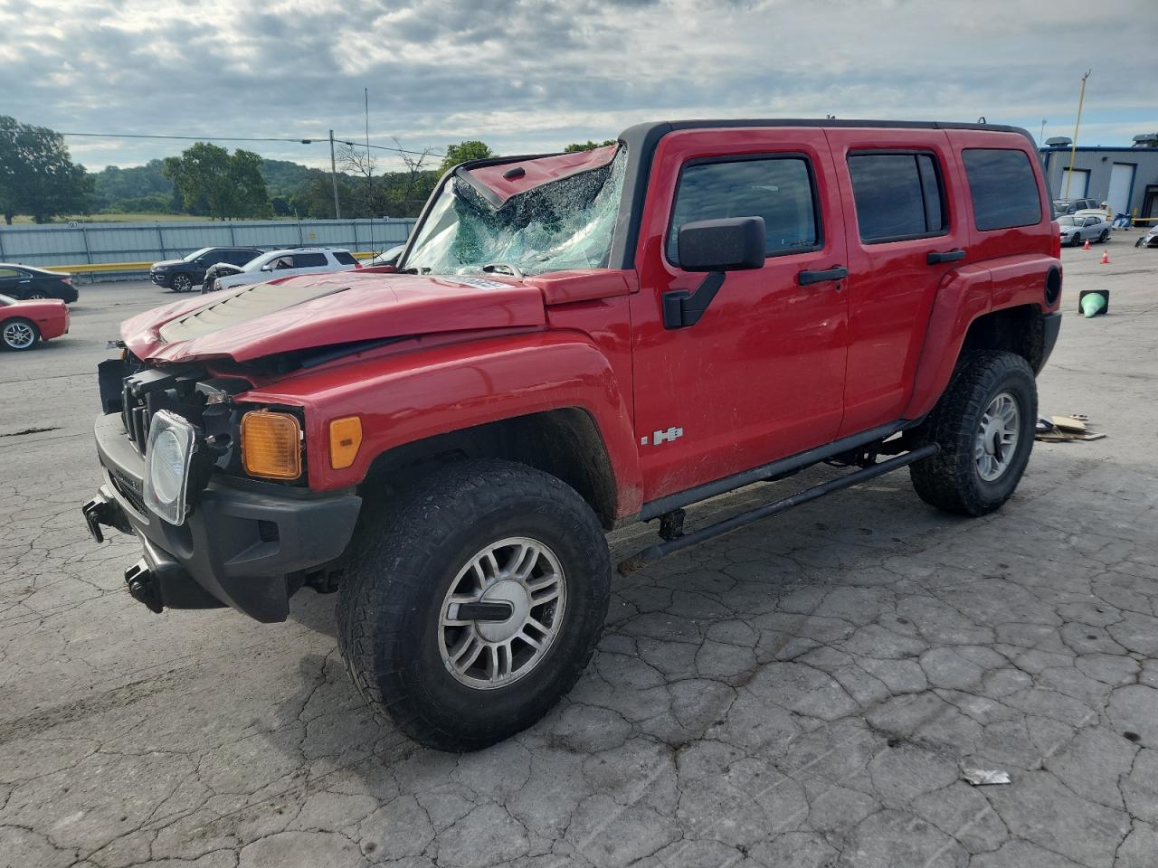 2006 Hummer H3, VIN 5GTDN136X68123946 — Roof