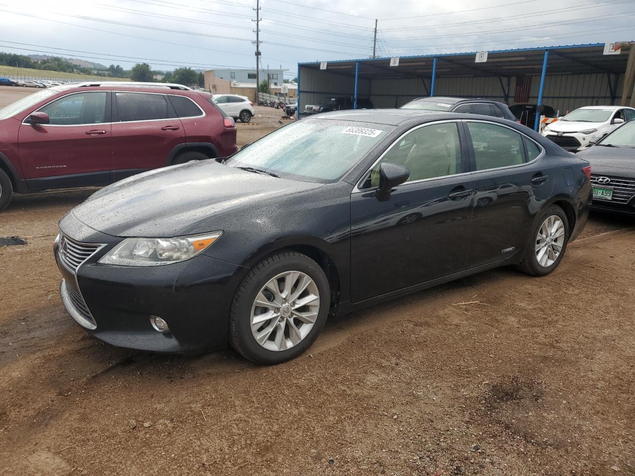 2015 Lexus ES 300h, VIN JTHBW1GG1F2100555 — Frame damage