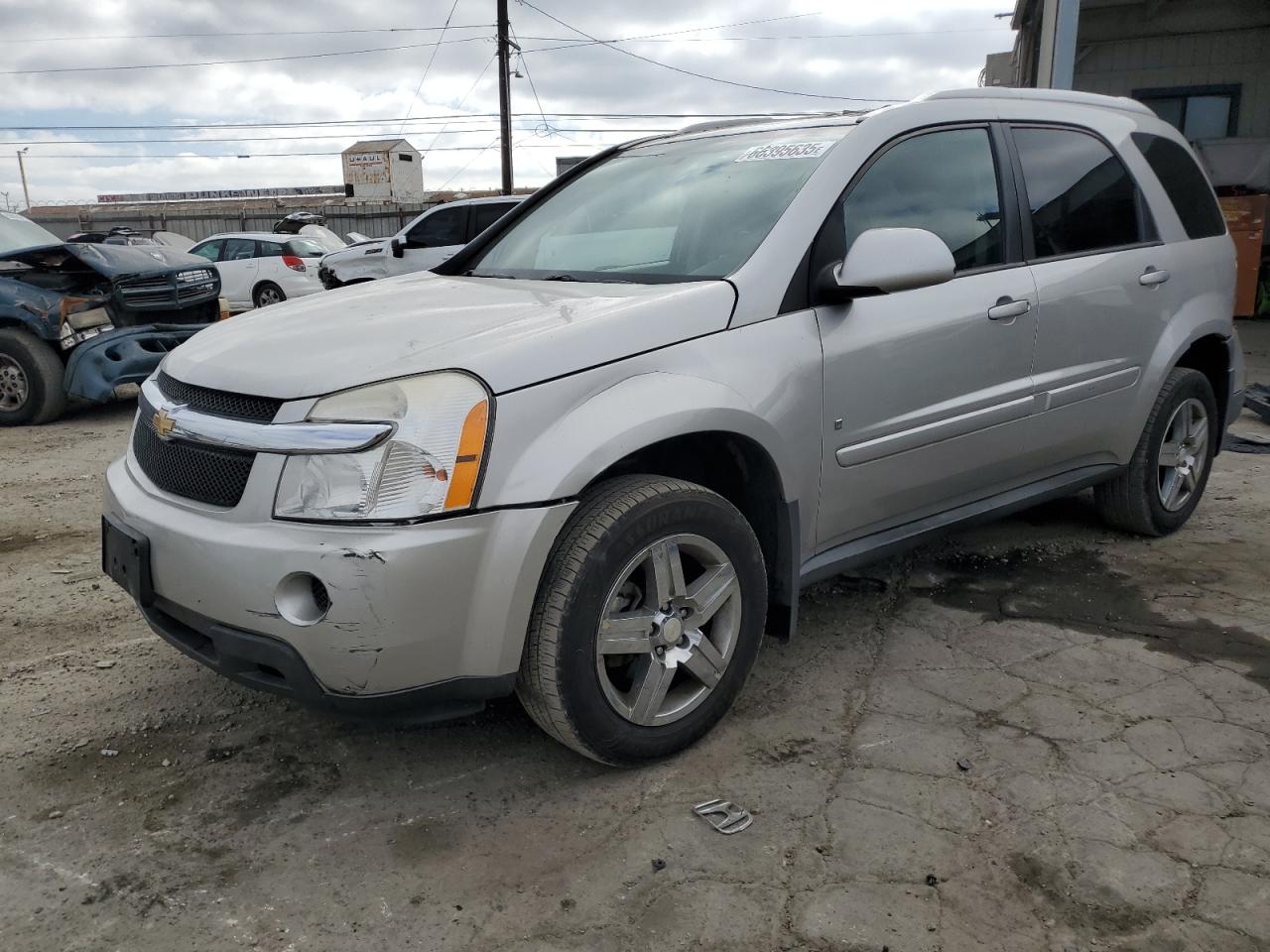 2008 Chevrolet Equinox LT, VIN 2CNDL43F586319831 — Rear end
