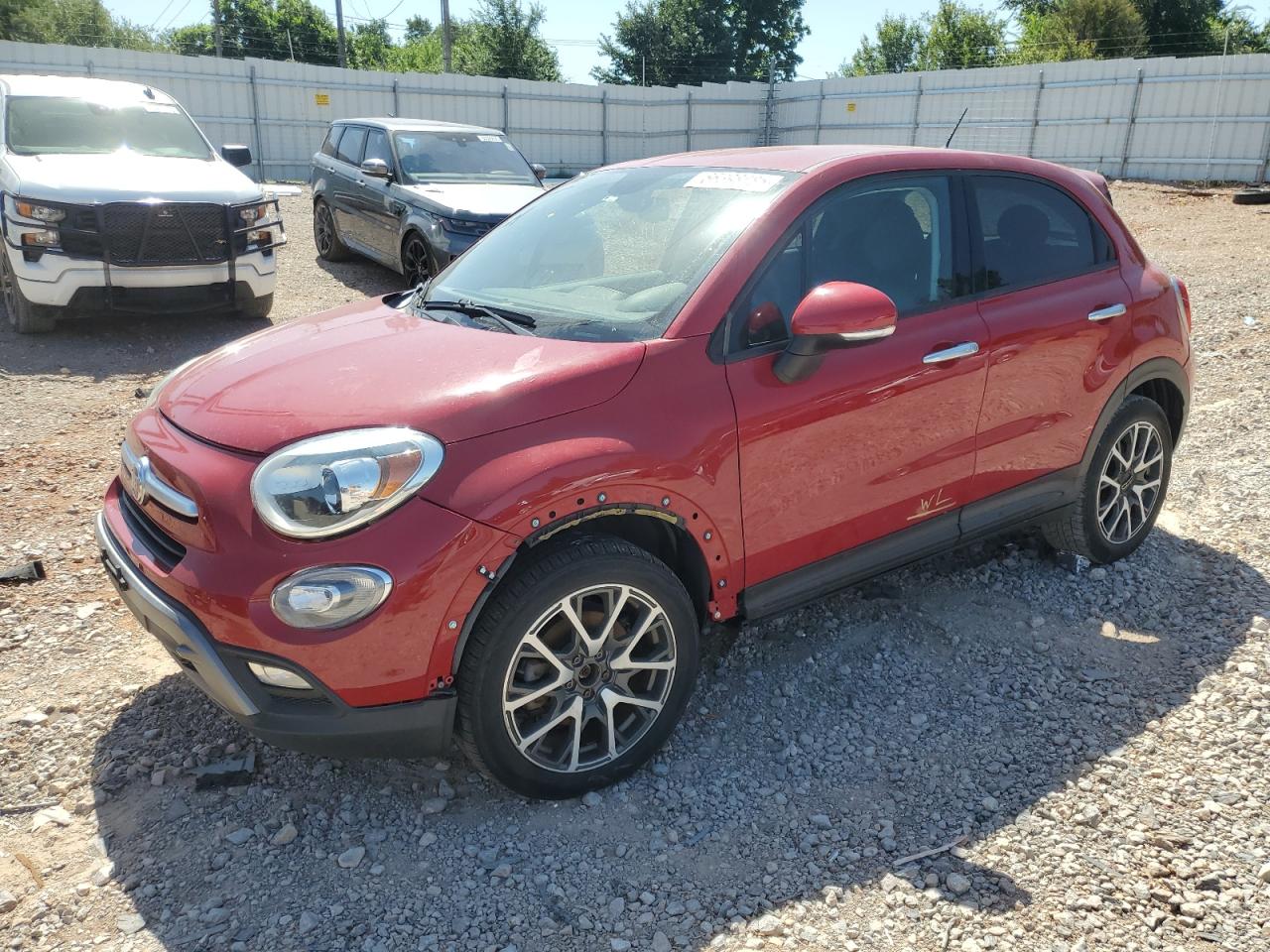 2016 FIAT 500X Trekking Plus, VIN ZFBCFYET9GP406067 — Water / flood